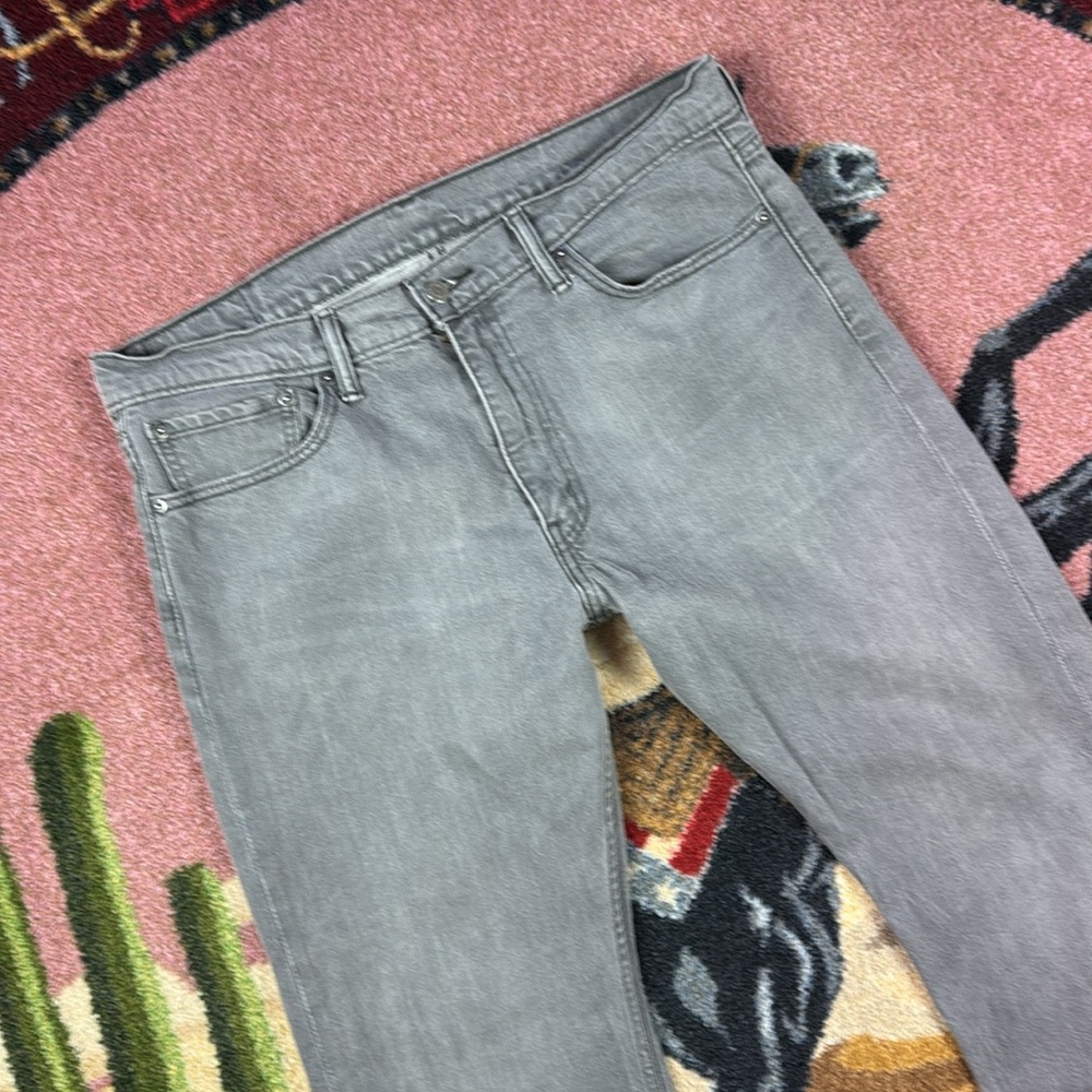 GREY LEVI'S JEANS DENIM PANTS 504 - Picture 3 of 14